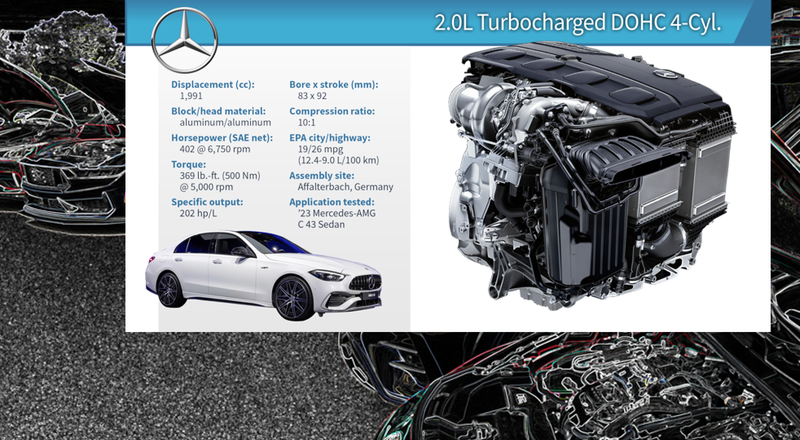 Car Engine Mercedes