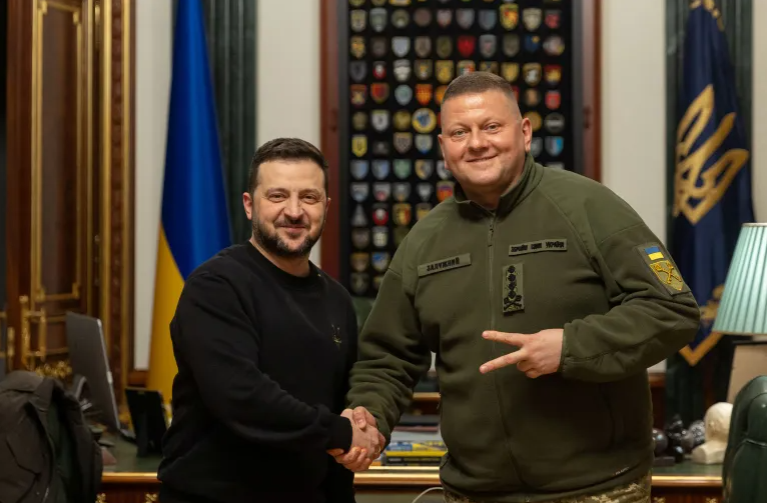 Zelenskyy Zaluzhnyi