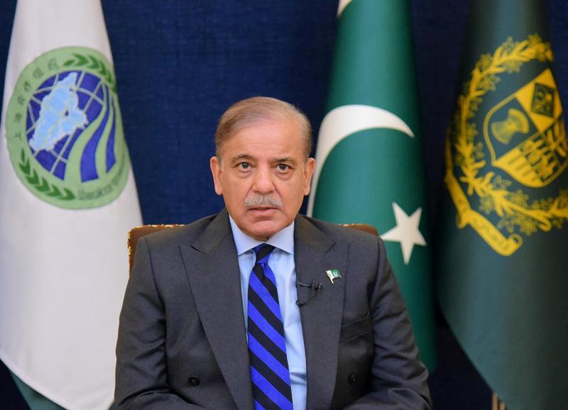 2024 02 14T115555Z 1 LYNXNPEK1D0EE RTROPTP 4 INDIA SCO PAKISTAN SHARIF