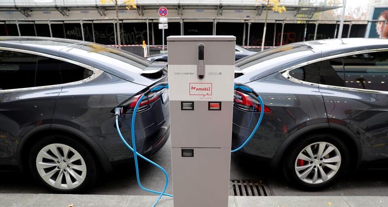 Tesla Model Electric Vehicle