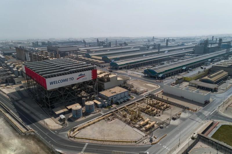 An aerial shot of Alba facilities in Bahrain. Photo Credit: Alba Media Gallery