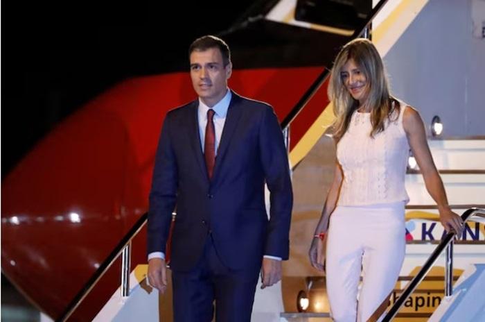 Pedro Sanchez And Wife